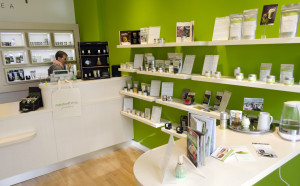 Matchaauswahl im matchashop