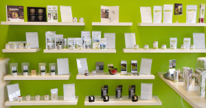 Matchaauswahl im matchashop