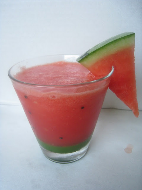 Wassermelone mit Matcha