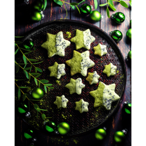 Grüne-Weihnachtssterne