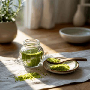 Matcha Salz selbst herstellen – ein einfaches Ritual mit Tiefe