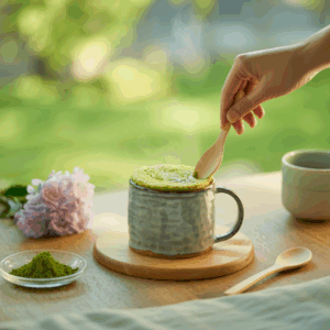 Matcha-Mugcake in 3 Minuten: Ein süßer Genuss für jede Gelegenheit