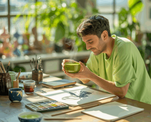 Wie Matcha die Kreativität fördert – Erfahrungsberichte von Künstlern