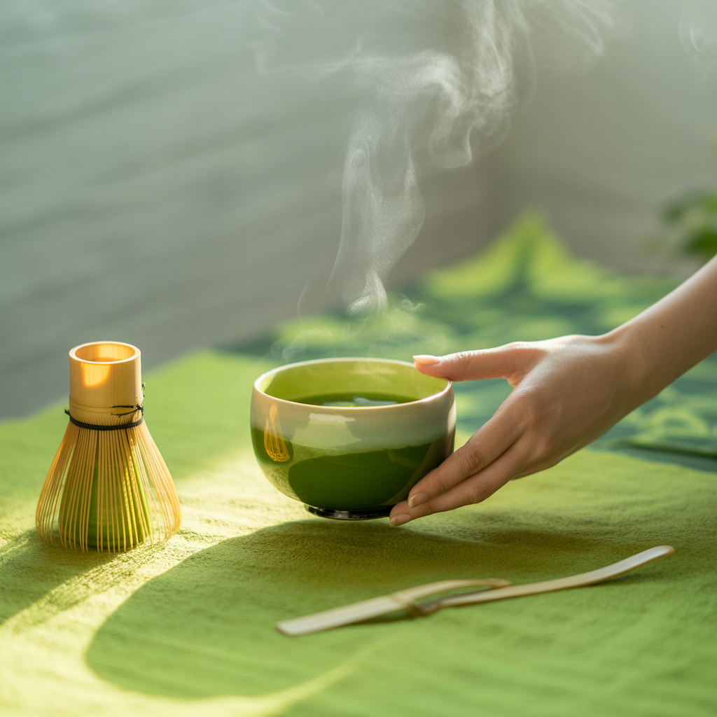 Matcha-Poesie: Haikus aus grünem Nebel