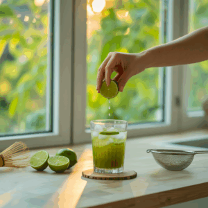 Matcha-Kokoswasser-Detox: Dein Frischer Start in den Tag