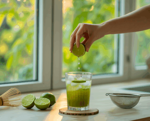 Matcha-Kokoswasser-Detox: Dein Frischer Start in den Tag