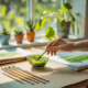 Matcha-Kunst: Die Magie, mit Matcha zu malen