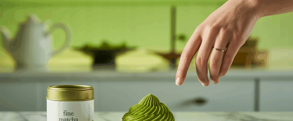 Das perfekte Matcha-Sahne-Topping für deine Desserts