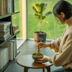 Matcha-Poesie: Haikus aus grünem Nebel