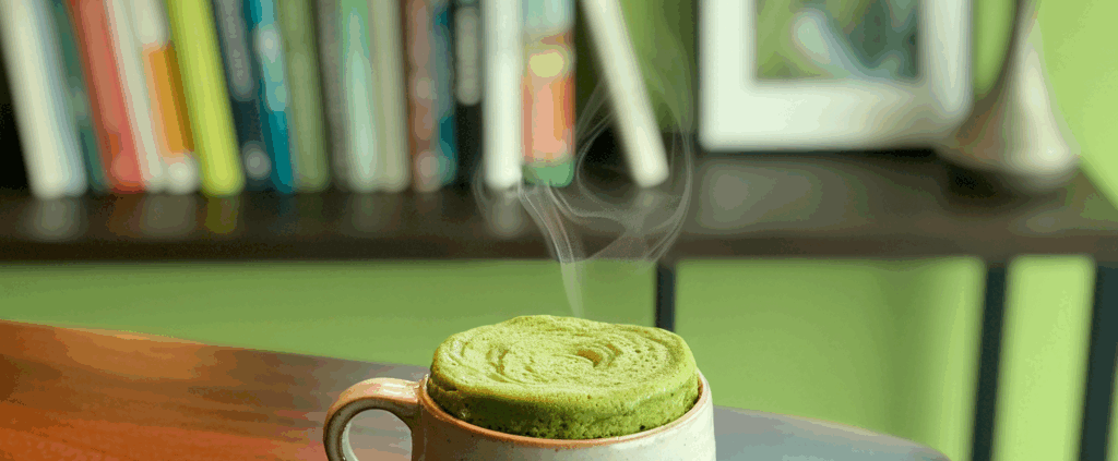 Ruckzuck zum Genuss: Der Matcha-Mugcake in 3 Minuten