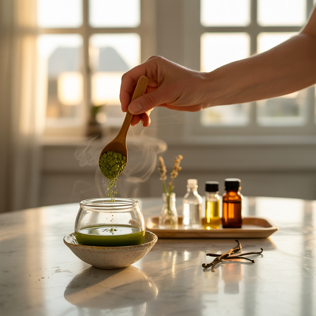 DIY-Matcha-Body-Lotion: Pflege meets Wellness