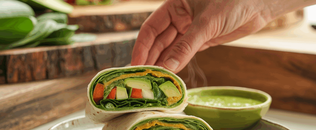 Matcha-Süßkartoffel-Wrap: Ein kulinarisches Erlebnis