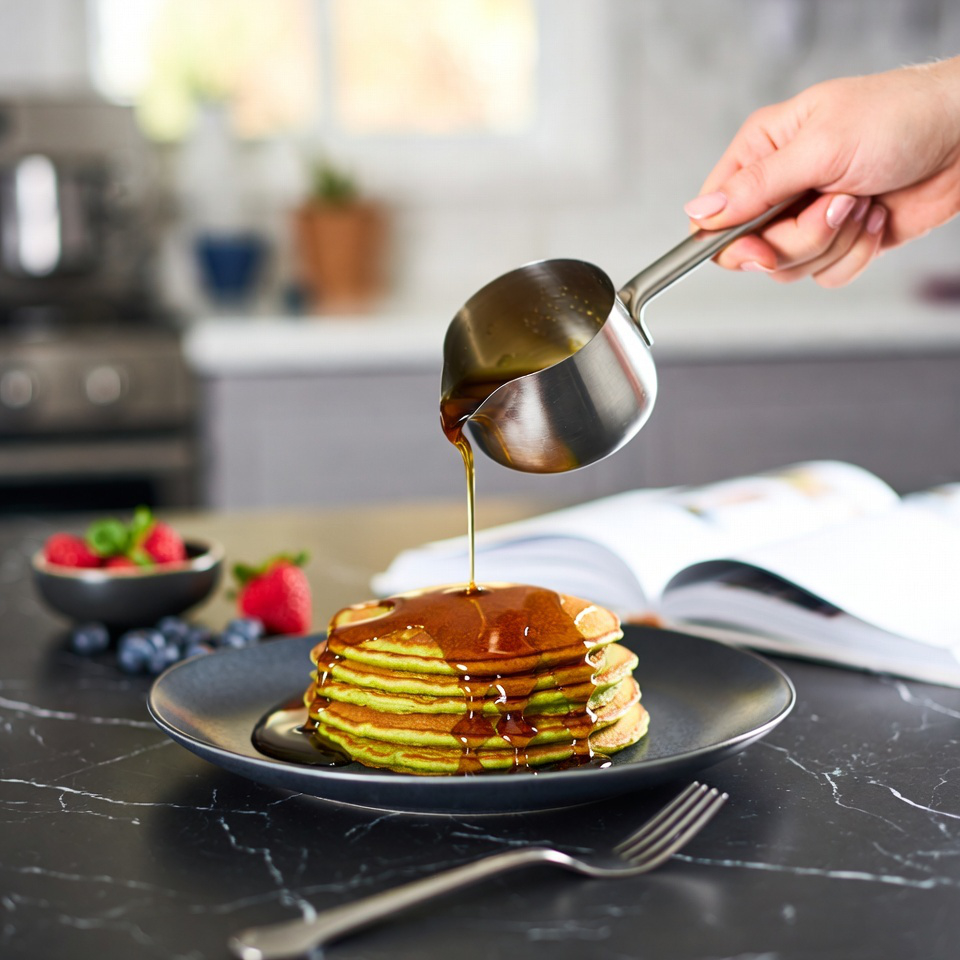 Fluffige Matcha-Pancakes: Der grüne Genuss für dein Sonntagsfrühstück