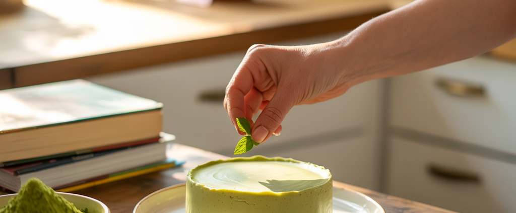 Matcha-Käsekuchen: Ein japanisch inspirierter Genuss